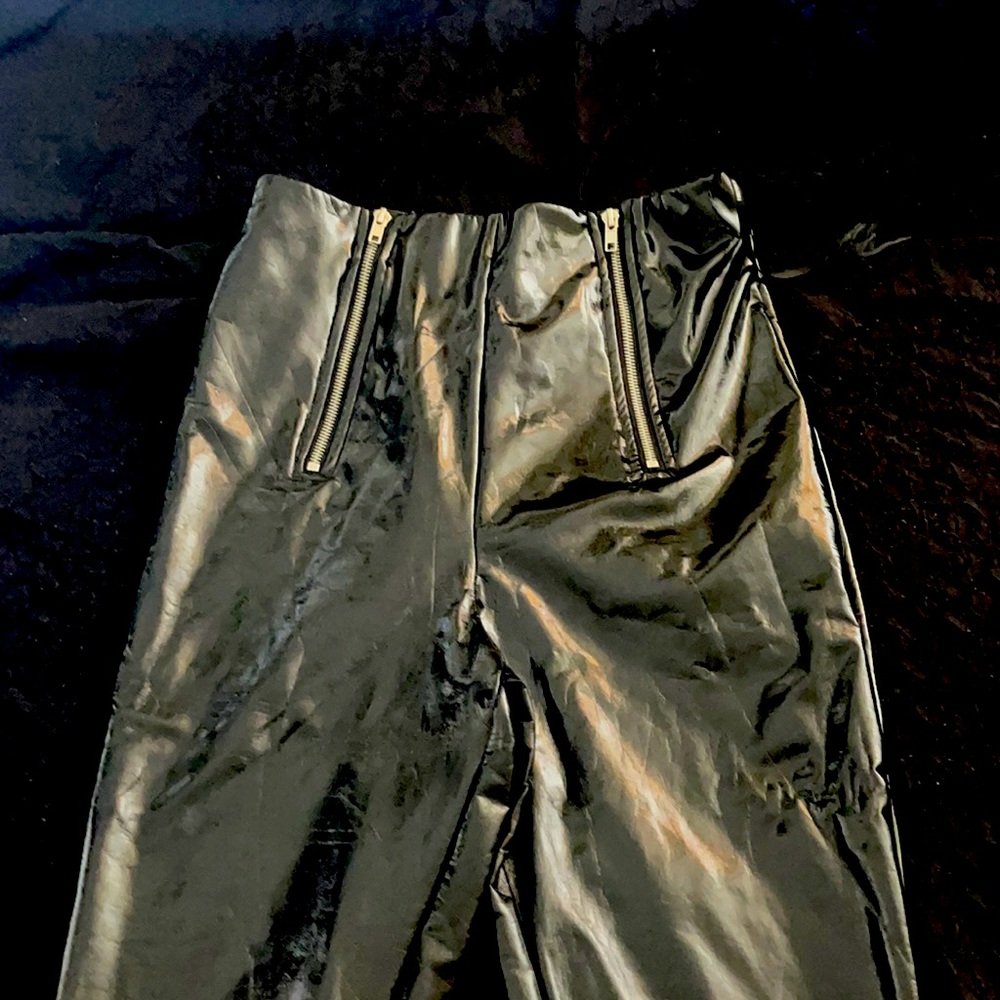 Forever 21 patent leather pants